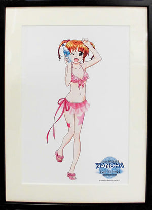 Magical Girl Lyrical Nanoha Reflection Duplicate Originl Drawing Takamachi Nanoha Print [USED]