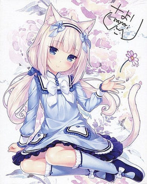 Nekopara Canvas Art Kitten Vanilla Painting [USED]