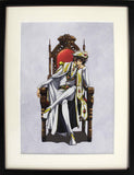 Code Geass: Lelouch of the Rebellion III - Glorification Duplicate Original Drawing Lelouch with Accessories Print [USED]