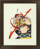 Naito Yasuhiro's Wolrd Exhibition Blood Blockade Battlefront Duplicate Original Drawing 4 With Serial Number / Autographed With Accessories Print [USED]