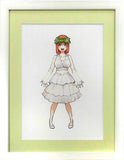 The Quintessential Quintuplets Exhibition Newly Drawn Event Visual Mist Graph Yotsuba With Accessories Painting [USED]