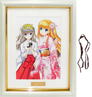 Charlotte Na-Ga Newly Drawing A5 Character Fine Graph Tomiri & Yusa Painting [USED]