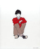 Banana Fish Canvas Art Eiji Painting [USED]