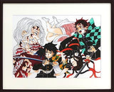 Demon Slayer: Kimetsu no Yaiba Deluxe Duplicate Original Drawing The Decisive Battle Begins with Accessories Print [USED]