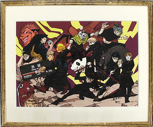 Jujutsu Kaisen Jump Festa 2021 Deluxe Duplicate Original Drawing with Accessories Print [USED]