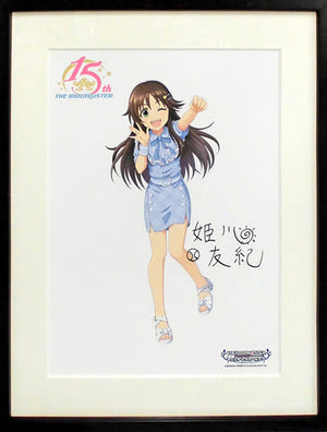 The Idolmaster Cinderella Girls Duplicate Original Drawing / Miyazaki Prefecture Himekawa Yuki with Accessories Print [USED]