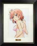 My Teen Romantic Comedy SNAFU Too! Duplicate Original Drawing Character Fine Graph B5 /Yuigahama Yui Lingerie Ver. with Accessories Painting [USED]