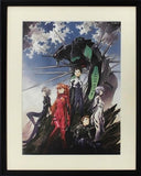 Sadamoto Yoshiyuki Neon Genesis Evangelion A3 Dupilicate Original Drawing A with Accessories Print [USED]