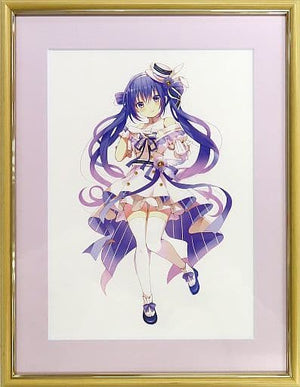 Is the Order a Rabbit? Exhibition Cafe Lumiere Mist Graph / Lize with Accessories Painting [USED]