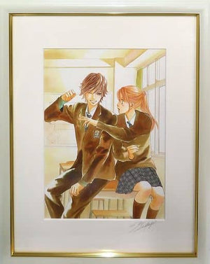 Chihayafuru Duplicate Original Drawing After School Autographed with Accessories Print [USED]