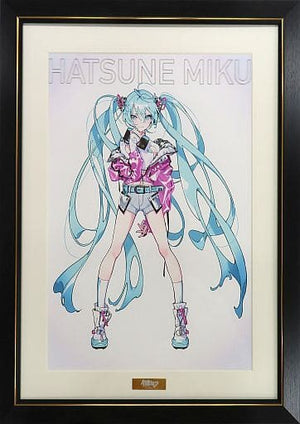 Hatsune Miku A3 Character Fine Graph Art by Yoneyama Mai vol.1 with Accssories Painting [USED]