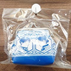 Roy Mustang Riza Hawkeye Fullmetal Alchemist Coin Purse M Blue Wallet [NEW]