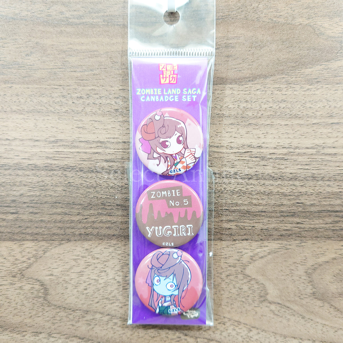 Yugiri Zombie Land Saga Can Badge Set Can Badge [NEW]