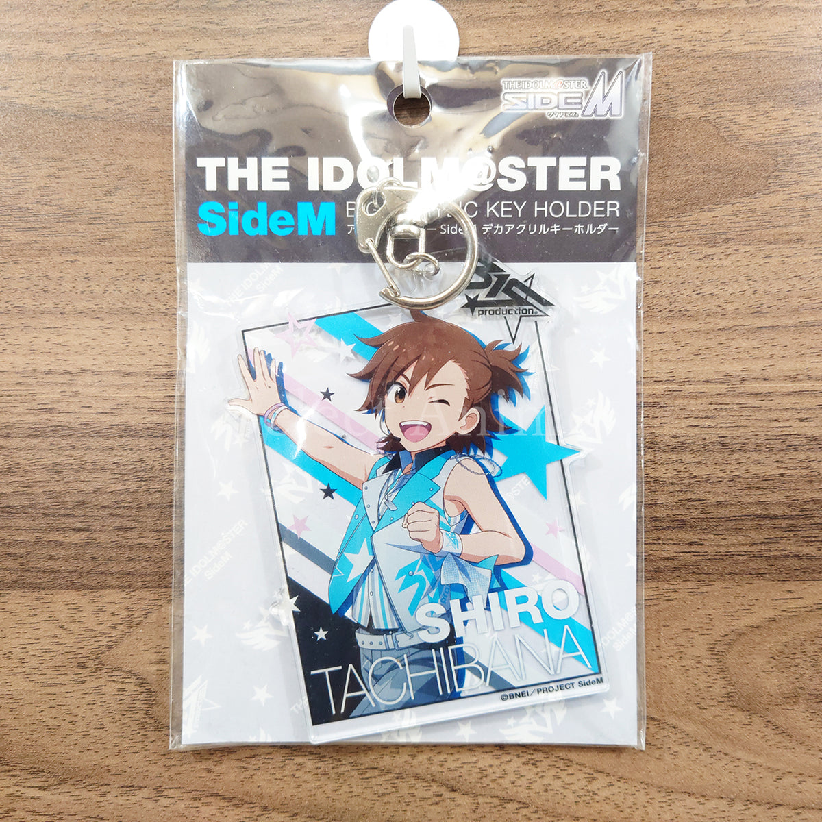 Shiro Tachibana THE iDOLM@STER SideM Deka Acrylic Keychain Origin@L Pieces Key Ring [NEW]