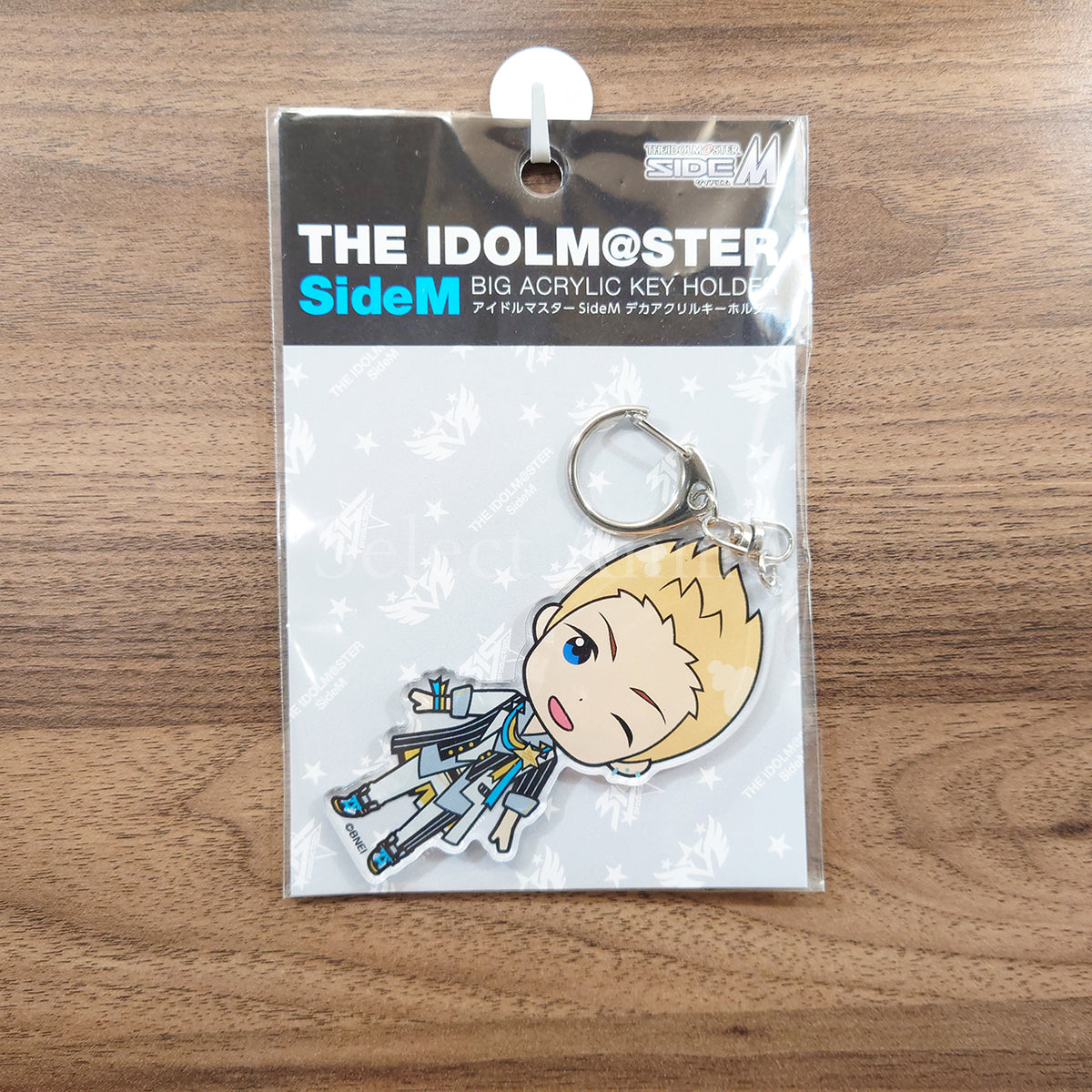 Ijuuin Hokuto Glory Monochrome THE iDOLM@STER SideM SideMini Deka Acrylic Keychain Key Ring [NEW]