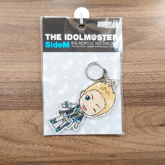 Ijuuin Hokuto Glory Monochrome THE iDOLM@STER SideM SideMini Deka Acrylic Keychain Key Ring [NEW]