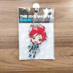 Tendo Teru Glory Monochrome THE iDOLM@STER SideM SideMini Deka Acrylic Keychain Key Ring [NEW]