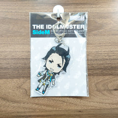 Genbu Kurono Glory Monochrome THE iDOLM@STER SideM SideMini Deka Acrylic Keychain Key Ring [NEW]