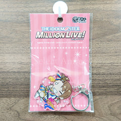 Futami Ami Nouvelle Tricolor Ver. THE iDOLM@STER Million Live! Chimadol Acrylic Key Chain Key Ring [NEW]