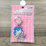 Toyokawa Fuuka Nouvelle Tricolor Ver. THE iDOLM@STER Million Live! Chimadol Acrylic Key Chain Key Ring [NEW]