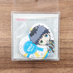 Kyoji Takajo Glory Monochrome THE iDOLM@STER SideM SideMini Heart Can Badge [NEW]