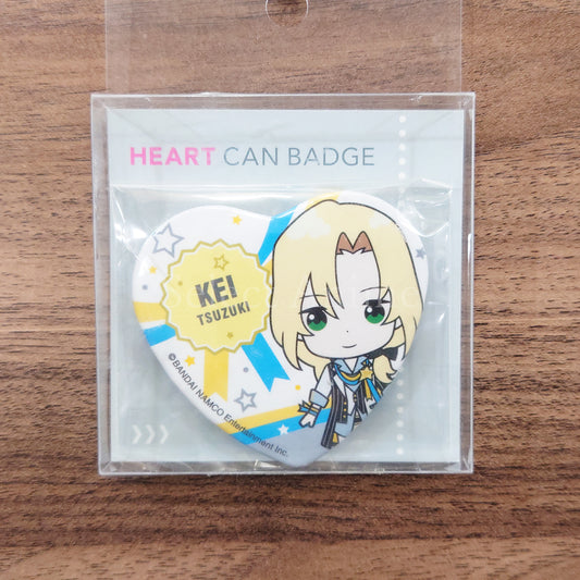 Kei Tsuzuki Glory Monochrome THE iDOLM@STER SideM SideMini Heart Can Badge [NEW]
