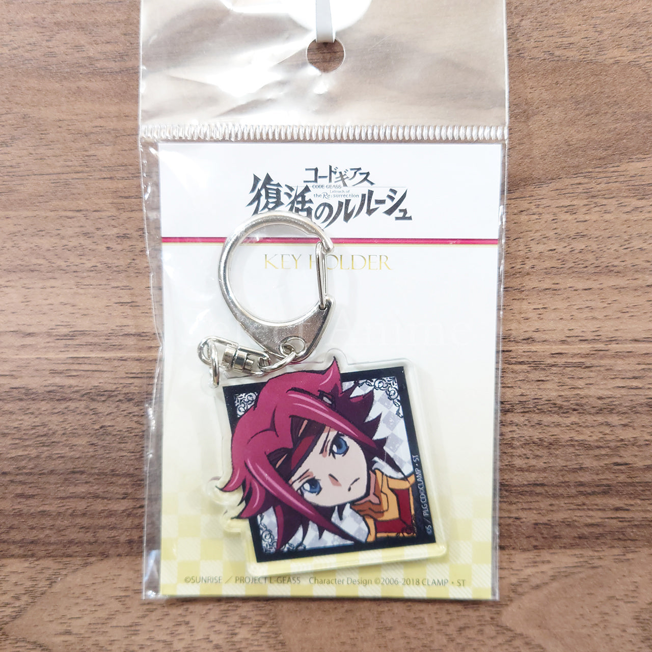 Karen Kouzuki Pilot Suit Ver. Code Geass Lelouch of the Re;surrection Acrylic Key Chain Key Ring [NEW]
