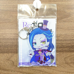 Roswaal L. Mathers Re:ZERO -Starting Life in Another World- Memory Snow Deka Key Chain Puni Chara Key Ring [NEW]