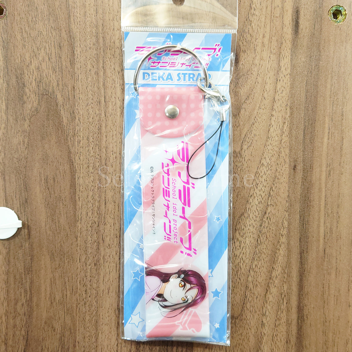 Riko Sakurauchi Love Live! Sunshine!! Dekastrap Icon T-shirt Ver. Key Ring [NEW]