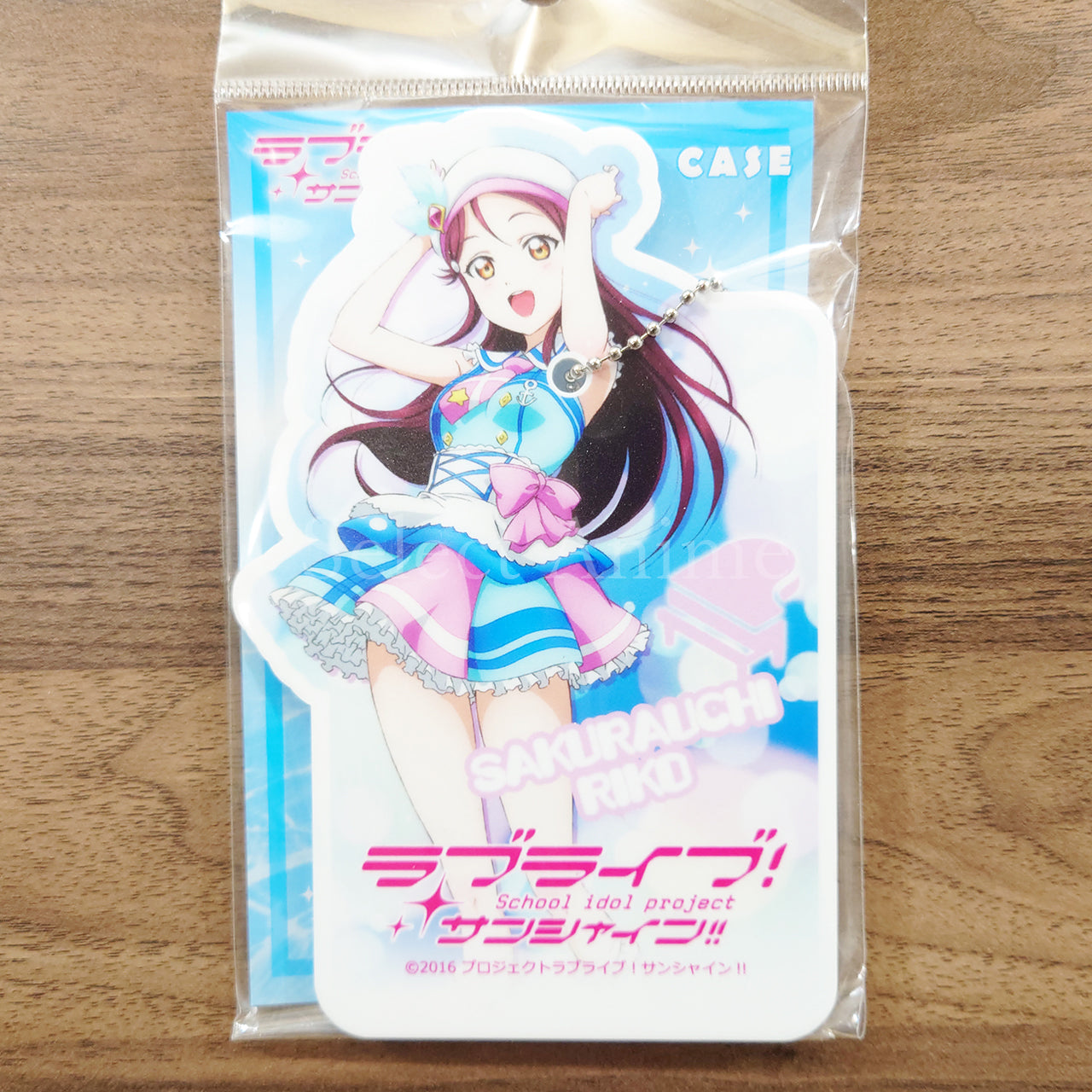 Riko Sakurauchi Is Your Heart Shining? Ver. Love Live! Sunshine!! Die Cut Pass Case Pass case [NEW]
