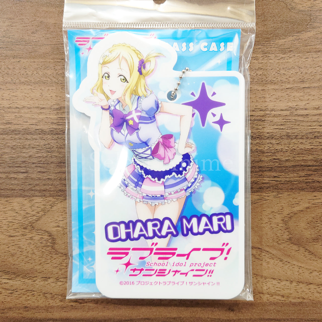Mari Ohara Is Your Heart Shining? Ver. Love Live! Sunshine!! Die Cut Pass Case Pass case [NEW]