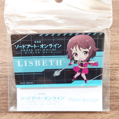 Lisbeth Deformed Ver. Sword Art Online The Movie: Ordinal Scale Plate Badge Badge [NEW]