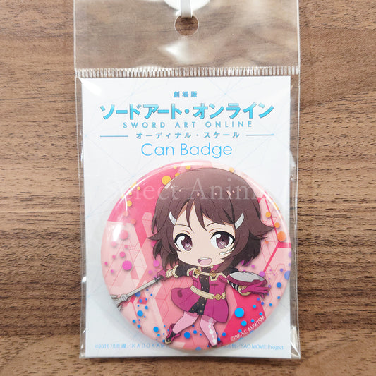 Lisbeth Deformed Ver. Sword Art Online The Movie: Ordinal Scale Can Badge [NEW]