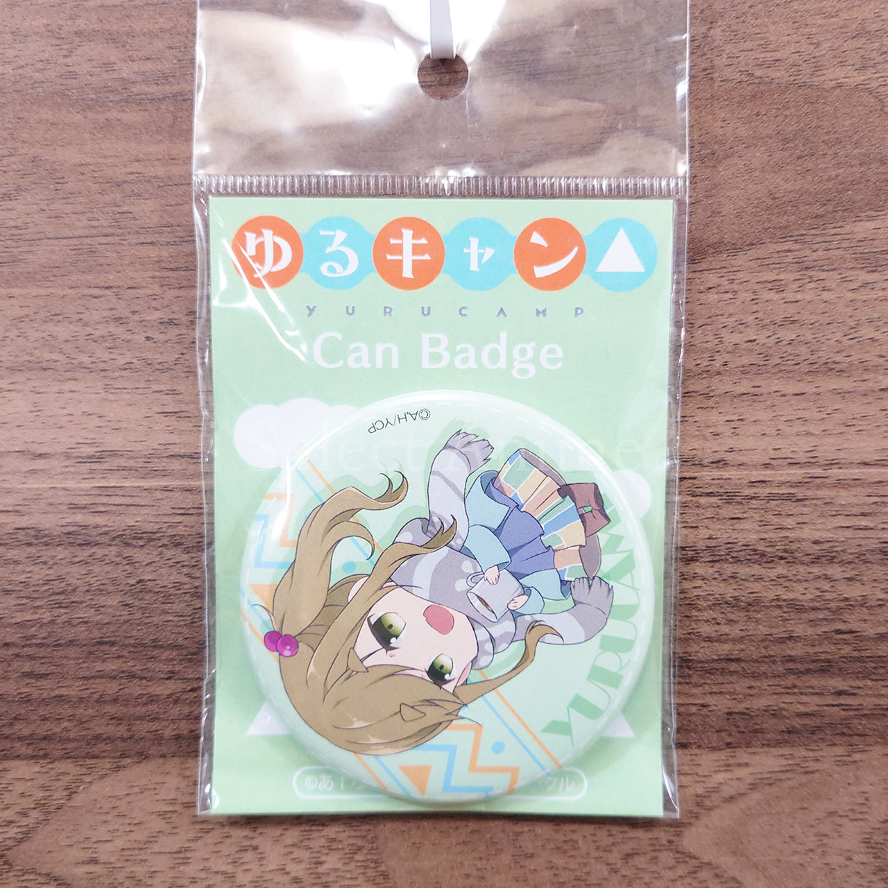 Aoi Inuyama Deformed Ver. Laid-Back Camp Can Badge [NEW]