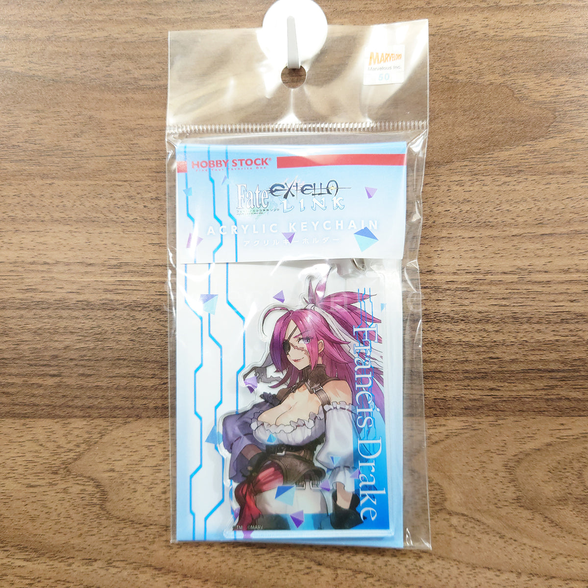 Francis Drake Fate/EXTELLA Link Acrylic Key Chain Key Ring [NEW]