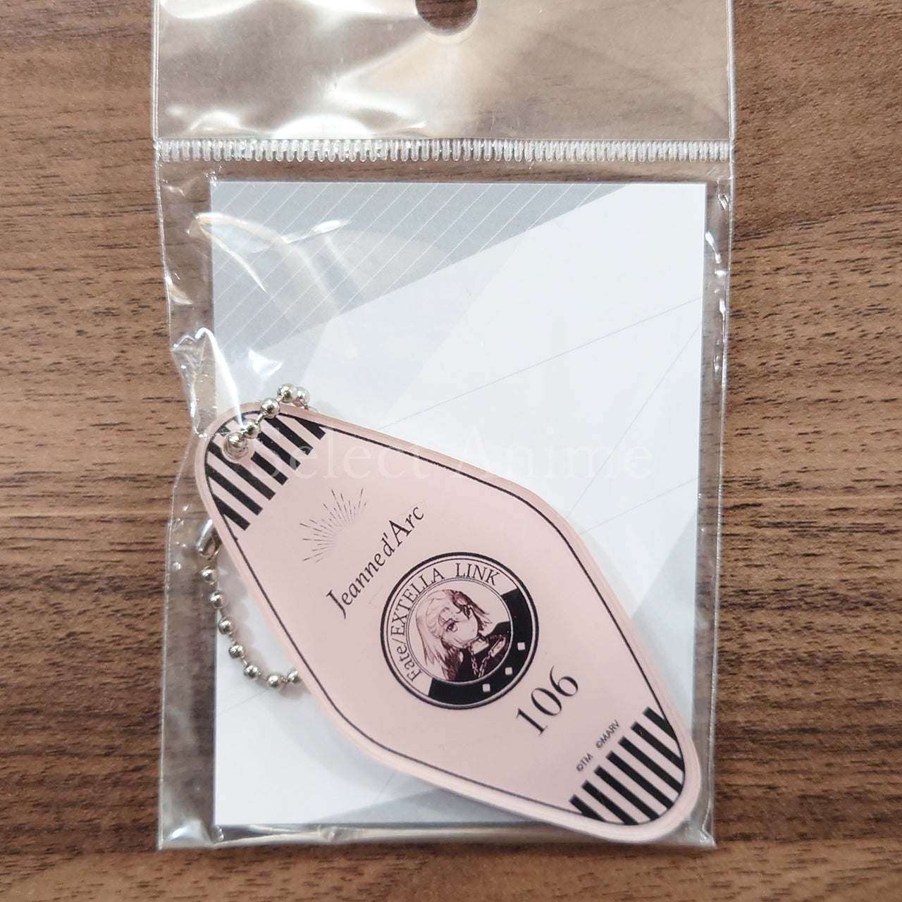 Jeanne d'Arc Fate/EXTELLA Link Motel Key Chain Key Ring [NEW]