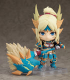 Hunter: Female Monster Hunter: World - Iceborne Master Edition Nendoroid No.1407 Zinogre Alpha Armor Ver. Capcom Female Figure [USED]