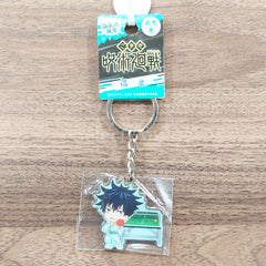 Megumi Fushiguro Jujutsu Kaisen Metal Key Chain Hot Spring Hot Springs Limited Key Ring [NEW]
