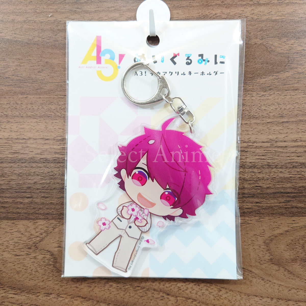 Sakuya Sakuma A3! Nuigurumini Deka Acrylic Keychain Key Ring [NEW]