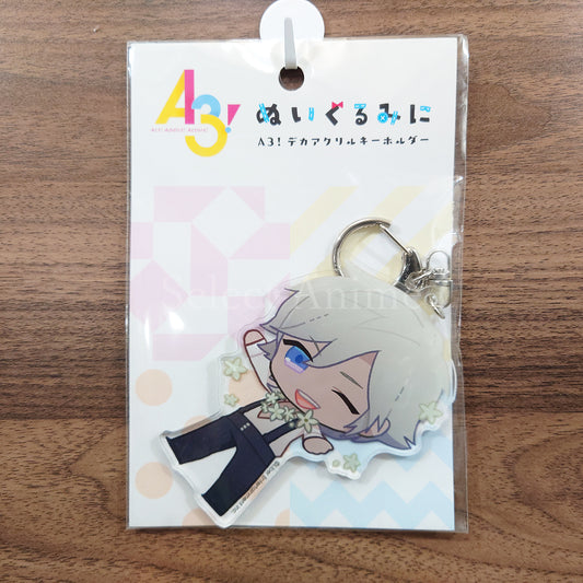 Citron A3! Nuigurumini Deka Acrylic Keychain Key Ring [NEW]