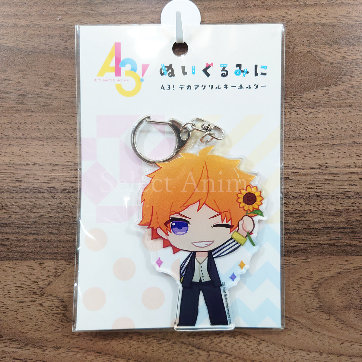 Tenma Sumeragi A3! Nuigurumini Deka Acrylic Keychain Key Ring [NEW]