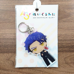 Juza Hyodo A3! Nuigurumini Deka Acrylic Keychain Key Ring [NEW]