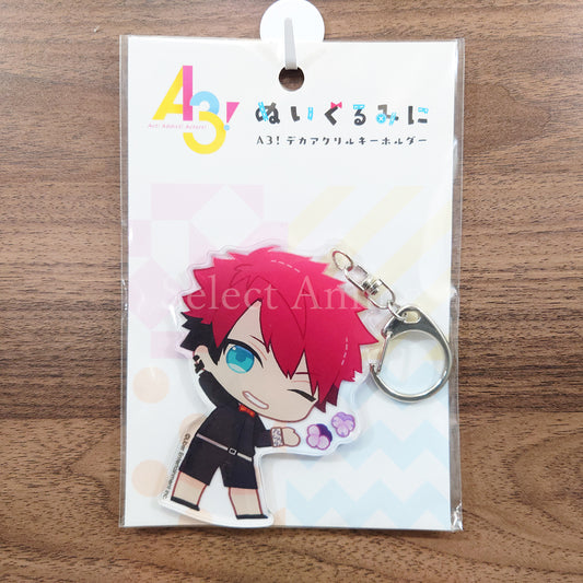Taichi Nanao A3! Nuigurumini Deka Acrylic Keychain Key Ring [NEW]