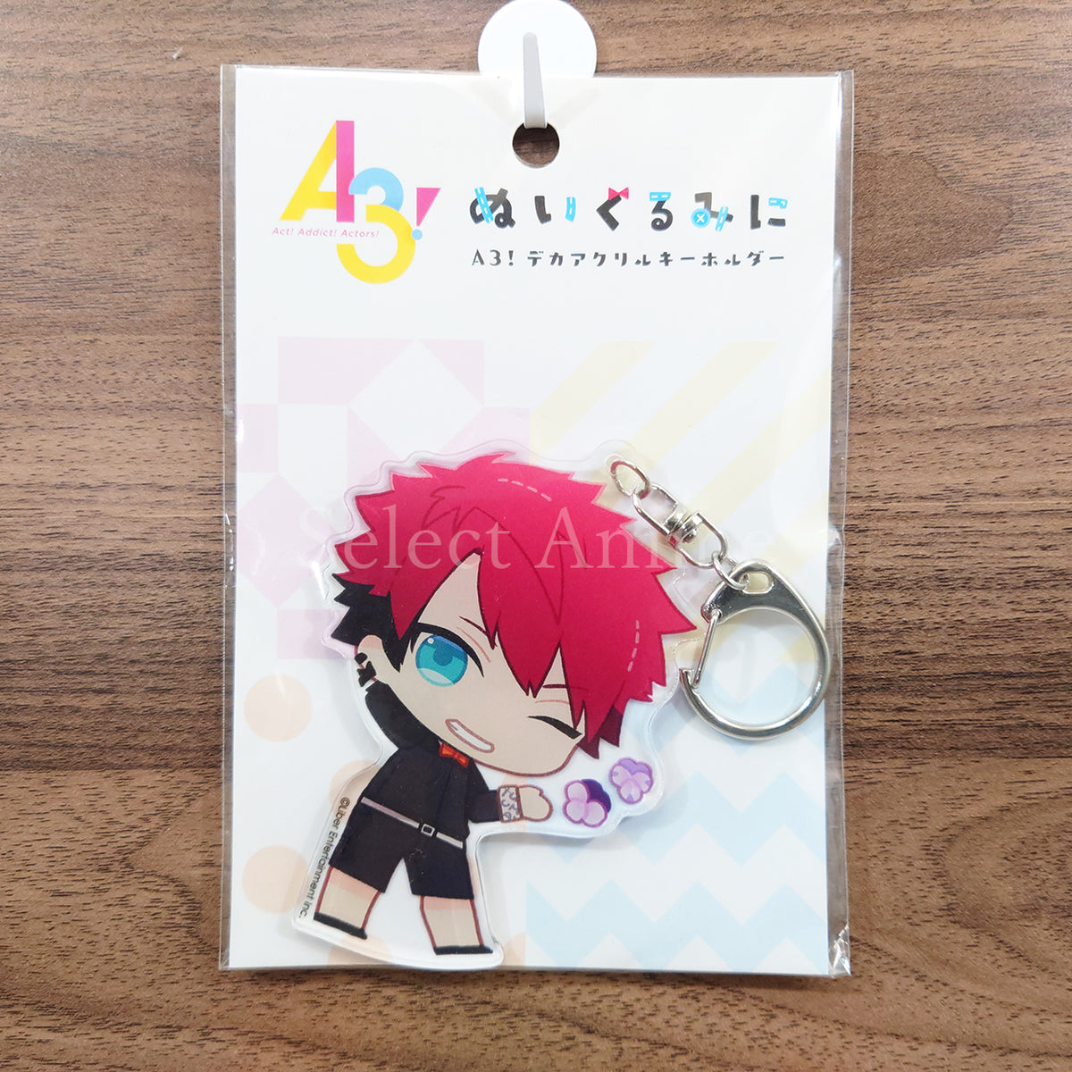 Taichi Nanao A3! Nuigurumini Deka Acrylic Keychain Key Ring [NEW]