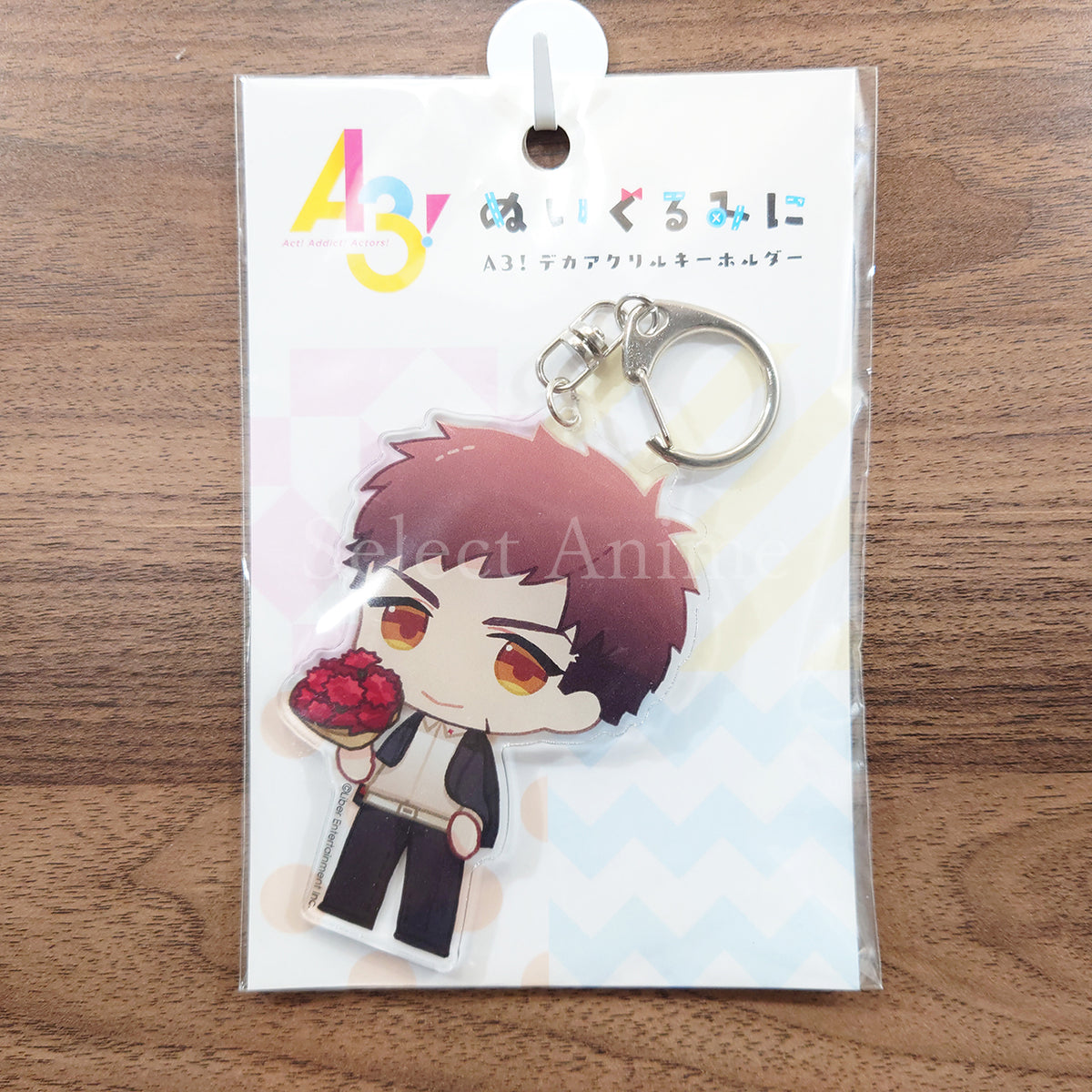 Omi Fushimi A3! Nuigurumini Deka Acrylic Keychain Key Ring [NEW]