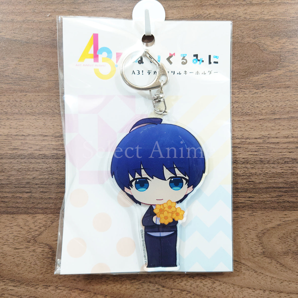 Tsumugi Tsukioka A3! Nuigurumini Deka Acrylic Keychain Key Ring [NEW]