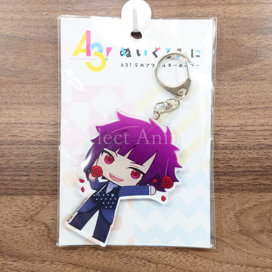 Homare Arisugawa A3! Nuigurumini Deka Acrylic Keychain Key Ring [NEW]