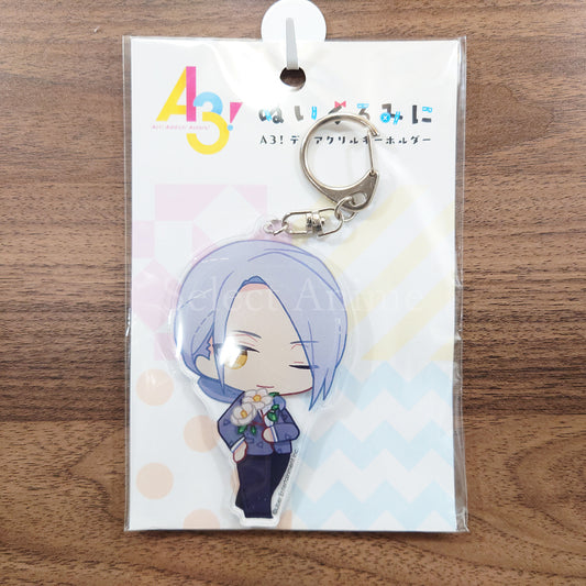 Azuma Yukishiro A3! Nuigurumini Deka Acrylic Keychain Key Ring [NEW]
