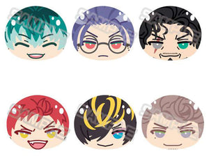 All 6 Types Set Hypnosis Mic: Division Rap Battle Omanju Nigi Nigi Mascot Osaka Nagoya Key Ring [USED]