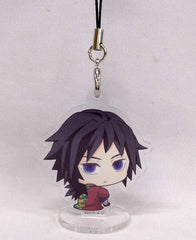 Giyu Tomiokau Demon Slayer: Kimetsu no Yaiba Bocchi-Kun Acrylic Stand Charm Fujiiro Shopping Street Amiami Street in Akihabara Limited Charm [USED]